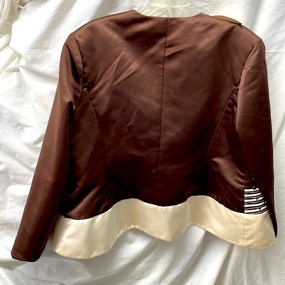 Ben Marc international 3 piece diamond studded skirt suit ladies sz 20 - Picture 2 of 11